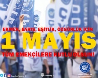 1Mayıs İşçi Bayramı kutlu olsun!