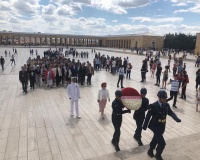 ÇYDD yeni Yönetim Kurulu Anıtkabir’i ziyaret etti