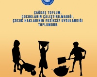 12 Haziran Dünya Çocuk İşçiliğiyle Mücadele Günü.