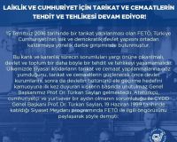 LAİKLİK VE CUMHURİYET İÇİN TARİKAT VE CEMAATLER